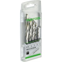 Festool Kazeta s vrtáky BKS D 3-8 CE/W Vrtací nástroje