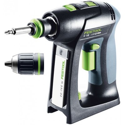 Festool Akušroubovák C 18 Li-Basic Vrtání a šroubování