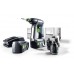 Festool Akušroubovák C 18 Li 5,2-Set Vrtání a šroubování