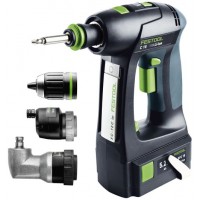 Festool Akušroubovák C 18 Li 5,2-Set Vrtání a šroubování