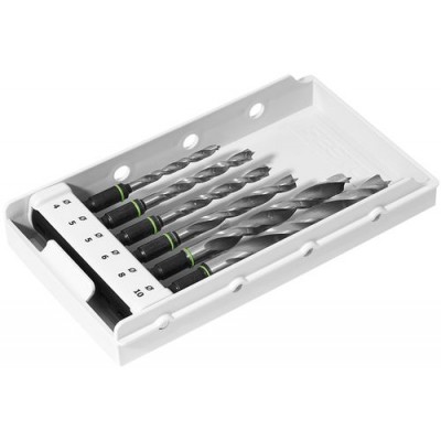 Festool Vrták DB WOOD CE SET TL 6x Vrtací nástroje