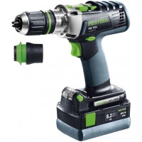 Festool Akumulátorový příklepový vrtací šroubovák PDC 18/4 Li 5,2-Plus QUADRIVE Vrtání a šroubování