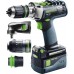 Festool Akumulátorový příklepový vrtací šroubovák PDC 18/4 Li 5,2-Set/XL QUADRIVE Vrtání a šroubování