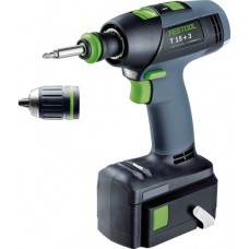 Festool Akušroubovák T 15+3 Li 5,2-Plus Vrtání a šroubování