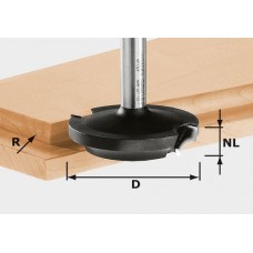Festool Zplošťovací fréza HW, stopka 8 mm HW D42,7/13/R6 Frézovací nástroje
