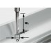Festool Fréza na hliník HS, stopka 8 mm HS S8 D5/NL23 Frézovací nástroje