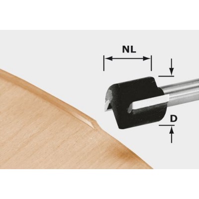 Festool Lícovací fréza HW HW D 19/15 S8 OFK 700 Frézovací nástroje pro hranovou frézku OFK/MFK 700