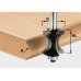 Festool Polotyčová fréza HW, stopka 8 mm HW S8 D30/28 Frézovací nástroje