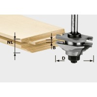 Festool Fréza na profil HW, stopka 8 mm HW S8 D46 x D12-FD Frézovací nástroje