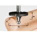 Festool Zaoblovací fréza HW stopka 12 mm HW R16/D64/26 S12 Frézovací nástroje