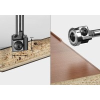 Festool Lícovací fréza HW s výměnnými břity S8 HW D19 12x12 KL OFK Frézovací nástroje pro hranovou frézku OFK/MFK 700