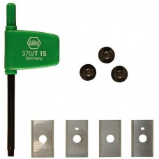 Festool Výměnná břit. destička HM-WP 50x5,5x1,1 (4x) Stopkové frézy - D12mm pro obrábění polymerových materiálů