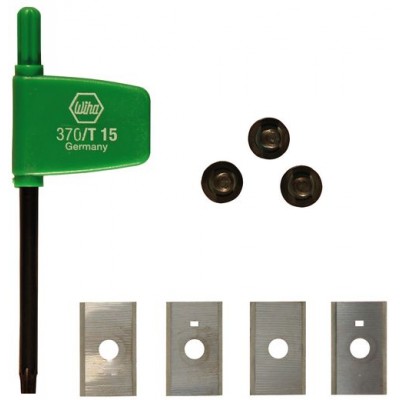 Festool Výměnná břit. destička HM-WP 50x5,5x1,1 (4x) Stopkové frézy - D12mm pro obrábění polymerových materiálů