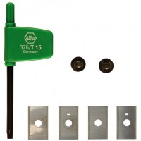 Festool Výměnné břitové destičky pro frézy HW-WP 20x12x1,5 (4x) Frézovací nástroje