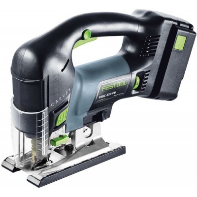 Festool Akumulátorová přímočará pila PSBC 420 EB Li 18-Set  CARVEX Řezání