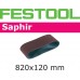 Festool Brusné pásy pro Compact CMB120 820x120-P120-SA/10 Brusivo pro brusné ježky a válečky