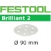 Festool Brusné kotouče STF D90/6 P100 BR2/100 Brusivo pro excentrické brusky 