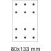 Festool Brusný papír STF 80x133 P40 BR2/10 Brusivo pro vibrační brusky 