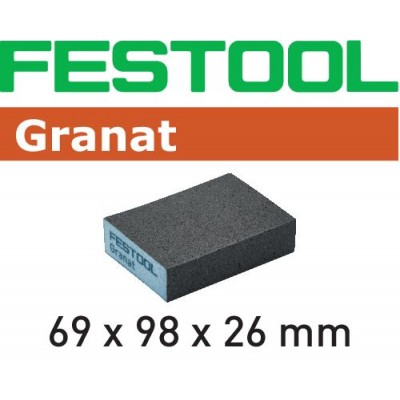 Festool Brusná houba 69x98x26 120 GR/6 Špalíky pro ruční broušení a brusivo pro ruční broušení
