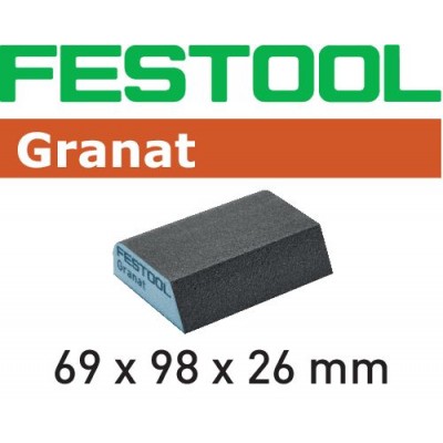 Festool Brusná houba 69x98x26 120 CO GR/6 Špalíky pro ruční broušení a brusivo pro ruční broušení