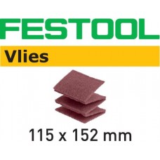 Festool Brusné kotouče vlies 115x152 FN 320 VL/30 Špalíky pro ruční broušení a brusivo pro ruční broušení