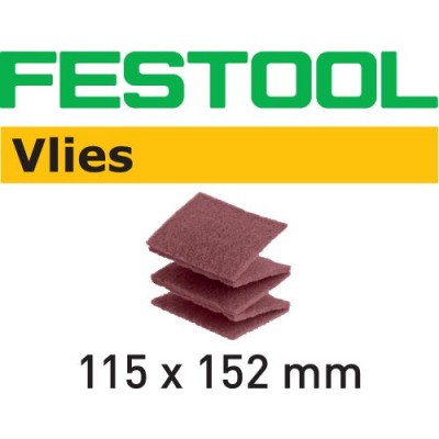 Festool Brusné kotouče vlies 115x152 FN 320 VL/30 Špalíky pro ruční broušení a brusivo pro ruční broušení