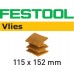 Festool Brusné kotouče vlies 115x152 UF 1000 VL/30 Špalíky pro ruční broušení a brusivo pro ruční broušení