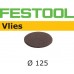 Festool Brusné kotouče vlies STF D125/0 A280 VL/5 Brusivo pro excentrické brusky 